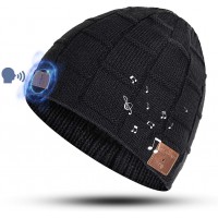 Voice Control Bluetooth Beanie Hats, Smart Music Hat with Headphones, Tech Gifts for Teens Boys, Girls, Men, Women, Beanie Headphones Hat, Tech Gifts for Christmas, Birthday, Stocking Stuffers 